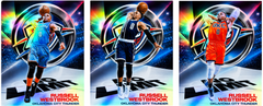 Russell Westbrook "No Limit" Holographic Card Set (3 Cards) – Oklahoma City Thunder Custom Holo Collection – 918 Customs Limited Edition