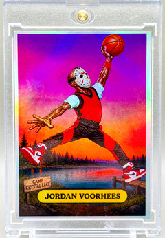 Jordan Voorhees Air Scares Holo Custom Card /25 918 Customs Halloween MJ Collectible