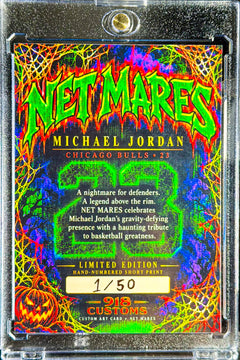 Michael Jordan “NetMares” Holographic Custom Card – Hand-Numbered /50 Limited Edition | 918 Customs