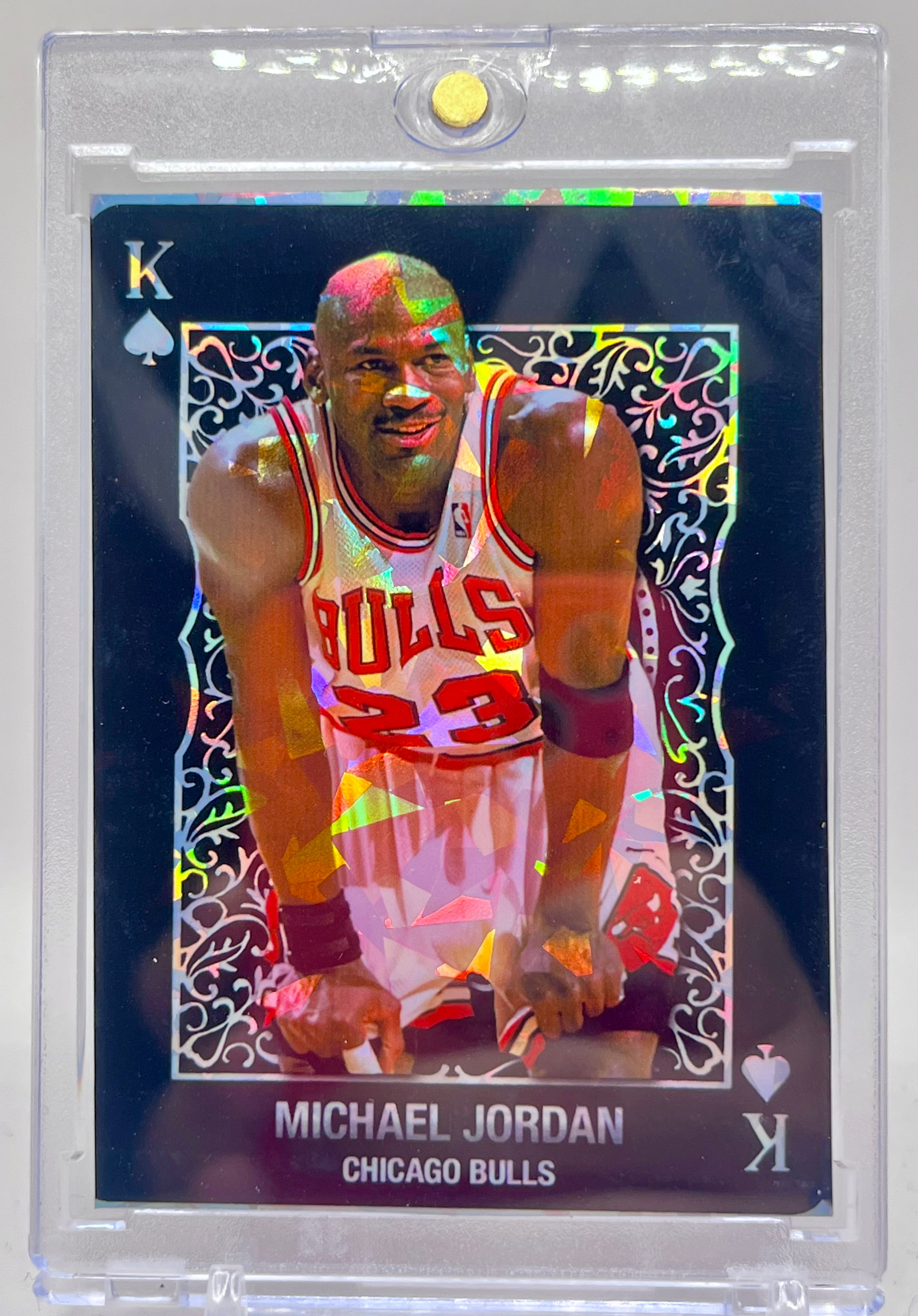 Michael Jordan SP All Kings Custom Cracked Ice Holographic 6 Card Lot | Chicago Bulls Basketball Collectible Cards
