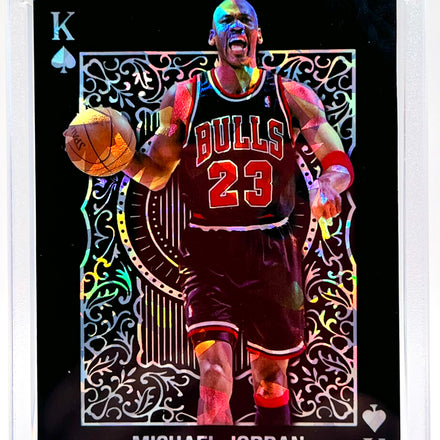 Michael Jordan SP All Kings Custom Cracked Ice Holographic 6 Card Lot | Chicago Bulls Basketball Collectible Cards