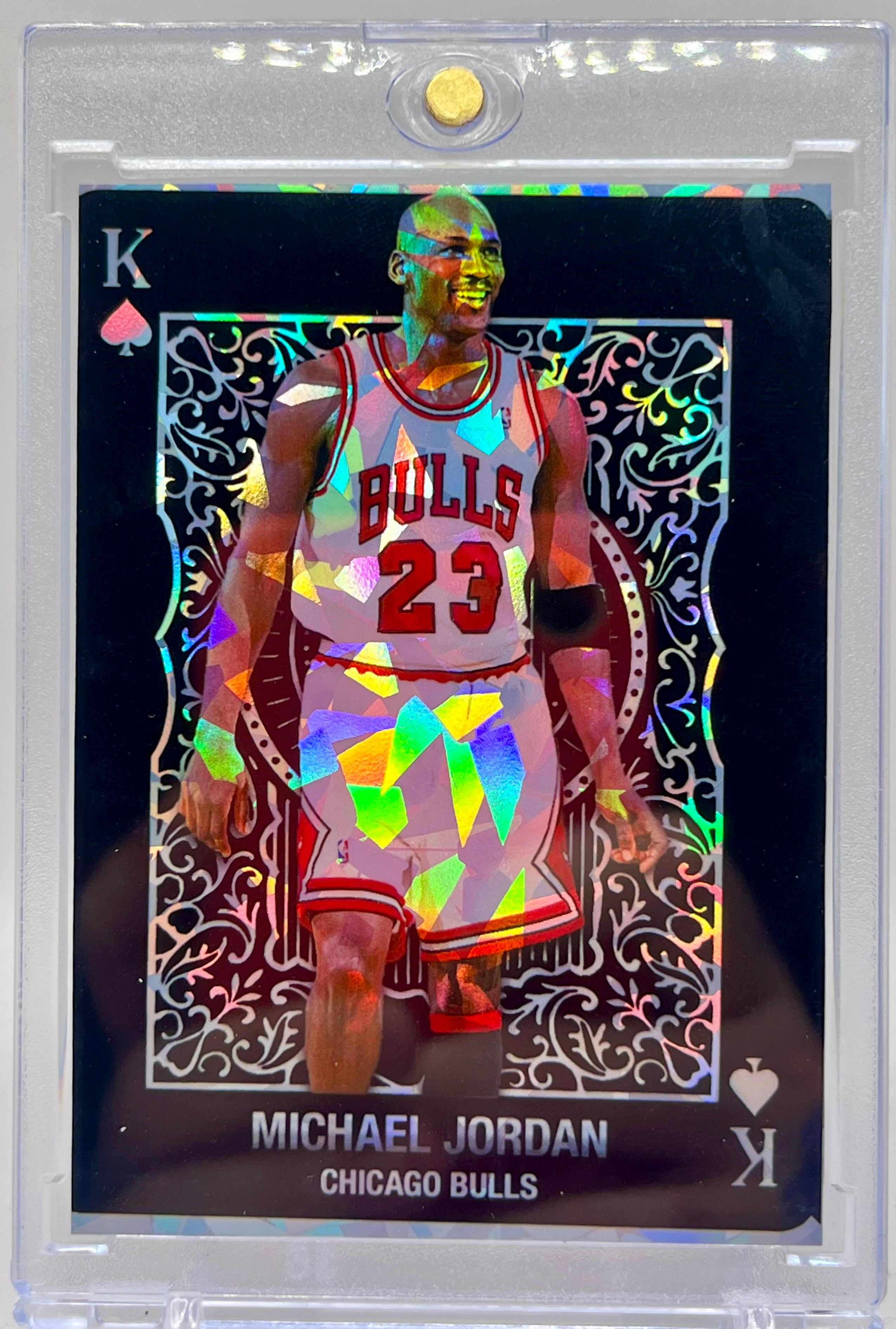 Michael Jordan SP All Kings Custom Cracked Ice Holographic 6 Card Lot | Chicago Bulls Basketball Collectible Cards