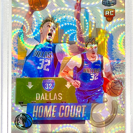 Cooper Flagg SP Home Court Swirl Holographic Custom Rookie Trading Card Limited Edition