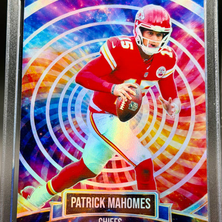 Patrick Mahomes Color Wheel Holographic SP Custom Trading Card – Kansas City Chiefs – Premium Holo Insert | 918 Customs