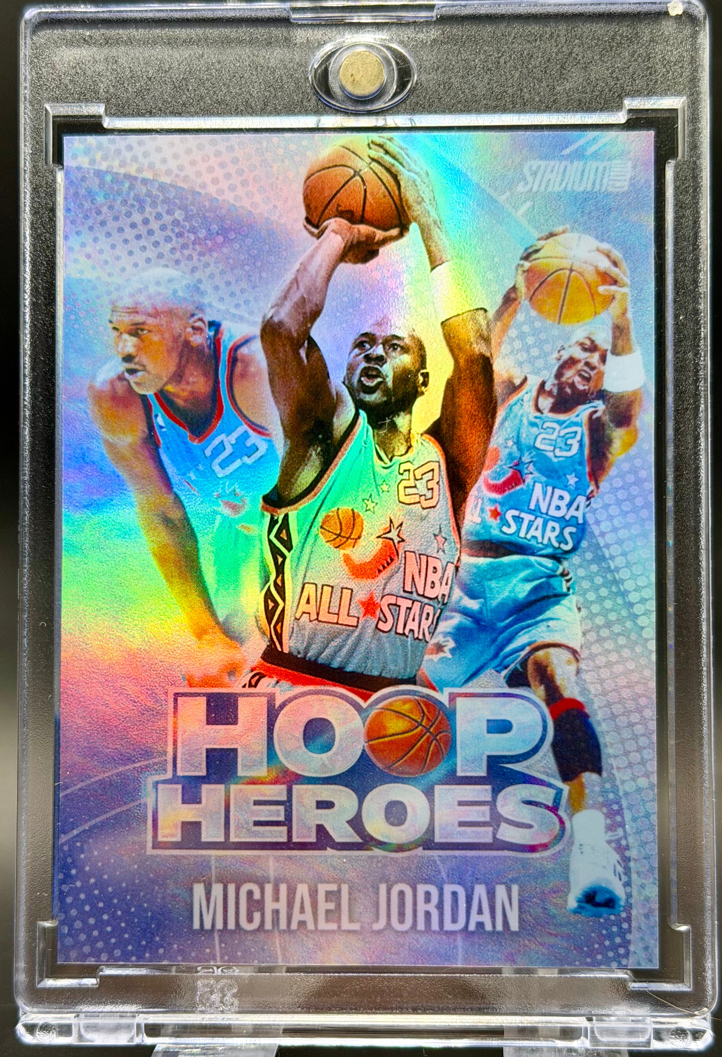 Michael Jordan Hoop Heroes Holographic 6 Card Lot | Limited Edition Basketball Collectible Set