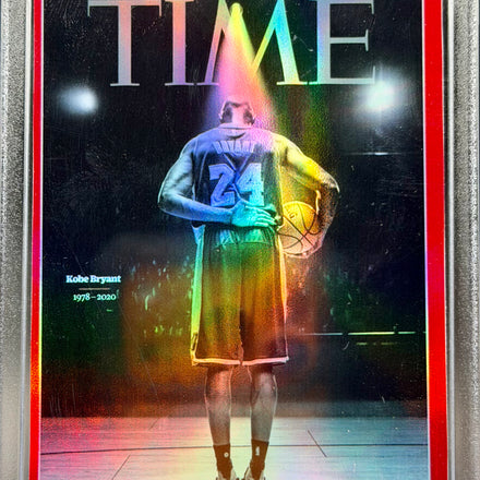 Kobe Bryant Time Cover Holographic SP – Custom NBA Trading Card Exclusive | 918 Customs