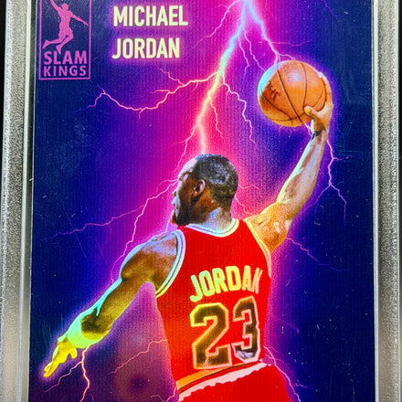 Michael Jordan Slam Kings Holographic Card Lot (3 Cards) – Custom NBA Trading Cards | 918 Customs
