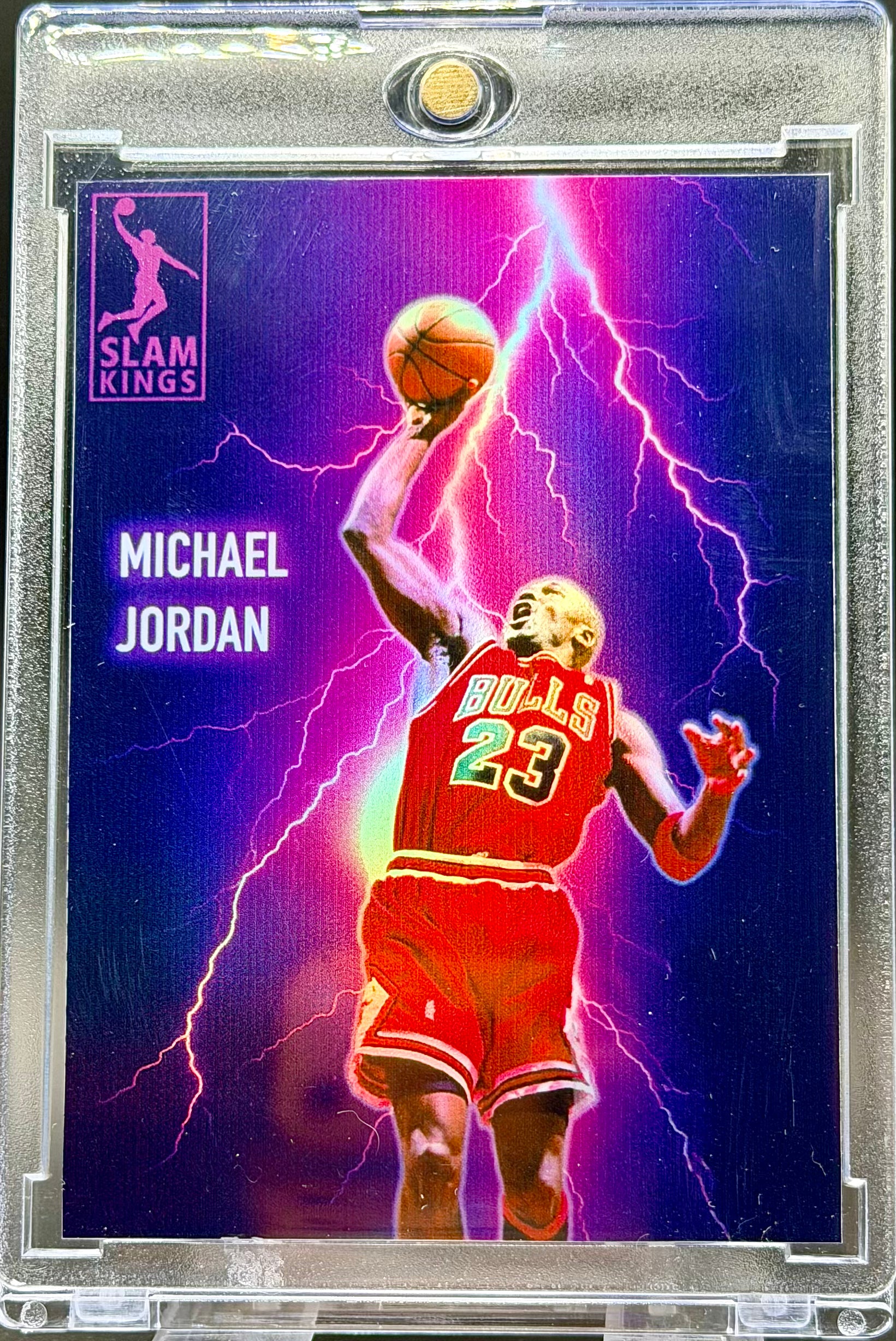 Michael Jordan Slam Kings Holographic Card Lot (3 Cards) – Custom NBA Trading Cards | 918 Customs