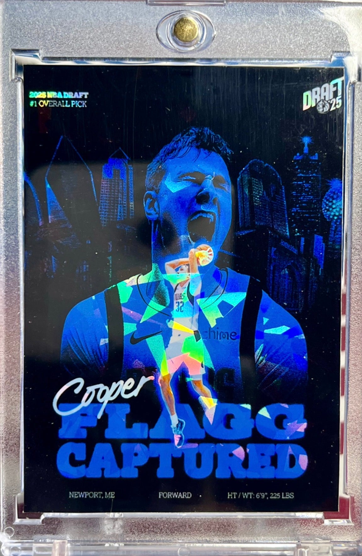 Cooper Flagg Rookie Card Lot (5 Cards) – Holographic SP Custom Set – Dallas Mavericks RC Bundle – 918 Customs Limited Edition Collectible