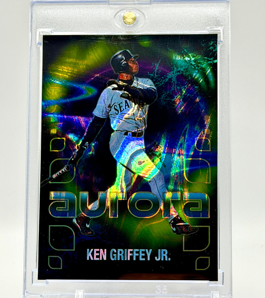 Ken Griffey Jr Holographic Card Lot (3 Cards) – Seattle Mariners SP Custom Set – 918 Customs Limited Edition Collectible