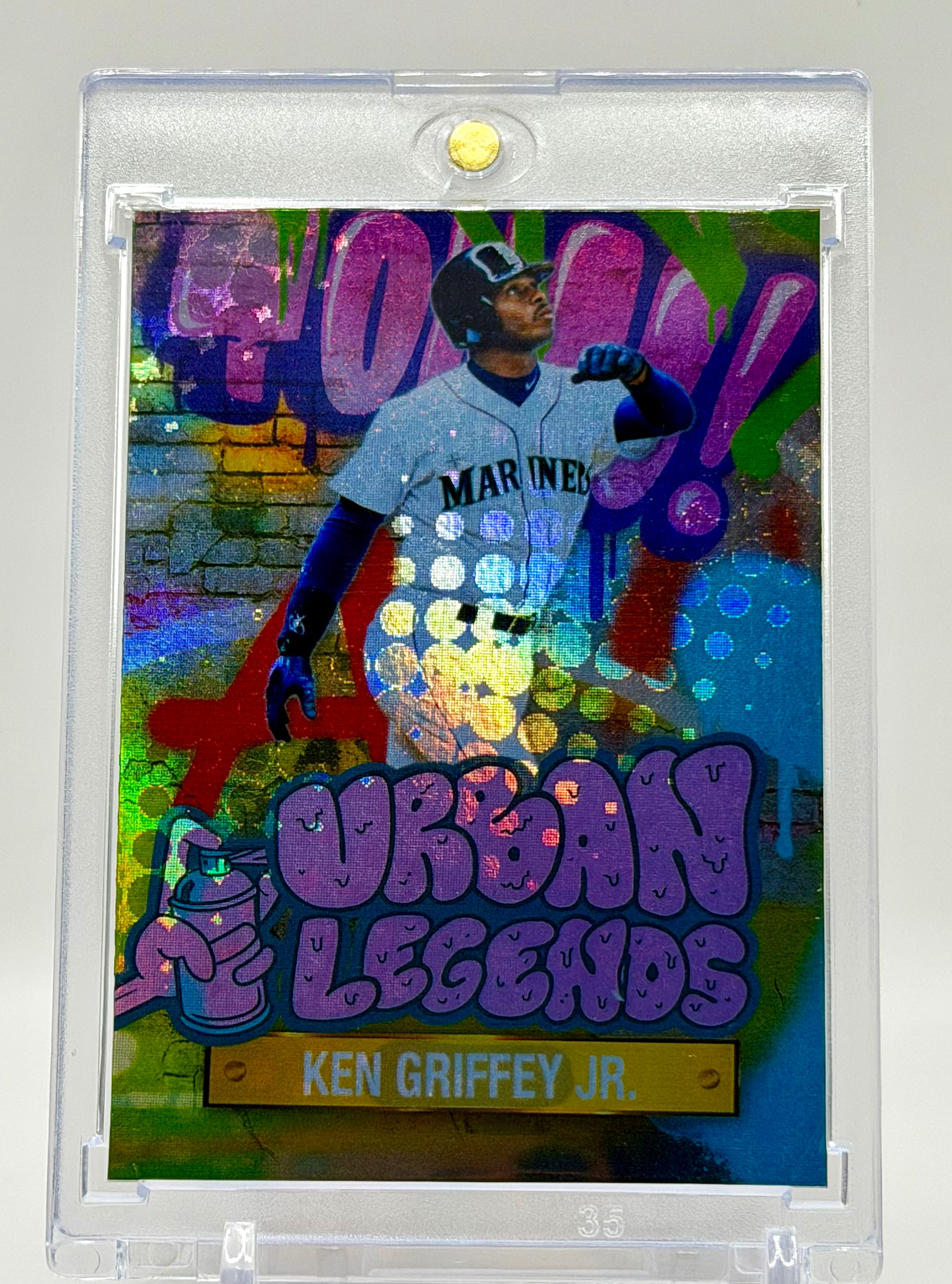 Ken Griffey Jr Holographic Card Lot (3 Cards) – Seattle Mariners SP Custom Set – 918 Customs Limited Edition Collectible