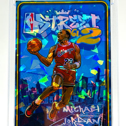 Michael Jordan NBA Street Vol. 2 Holographic SP Card – Chicago Bulls Streetball Video Game Style – 918 Customs Limited Edition Collectible