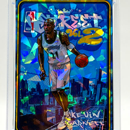 Kevin Garnett NBA Street Vol. 2 Holographic Ice SP Card – Minnesota Timberwolves Streetball Video Game Style – 918 Customs Limited Edition Collectible