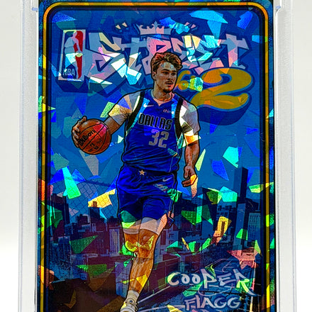 Cooper Flagg NBA Street Vol. 2 Holographic Ice Rookie SP Card – Dallas Mavericks Streetball Video Game Style – 918 Customs Limited Edition Collectible