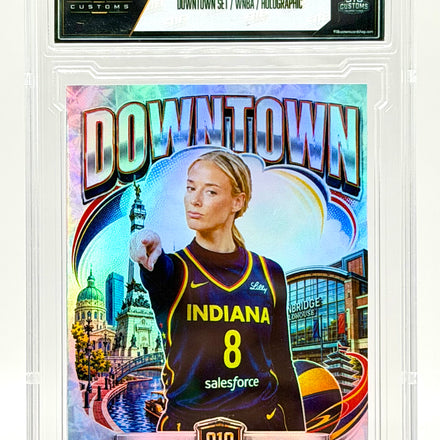 Sophie Cunningham Indiana Fever Downtown Holographic SP Card – Limited Edition Slabbed Custom Collectible – 918 Customs