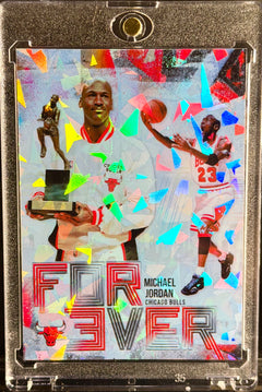 Michael Jordan “Forever” 5-Card Custom Set – Cracked Ice Holo Limited Edition