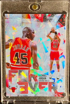 Michael Jordan “Forever” 5-Card Custom Set – Cracked Ice Holo Limited Edition