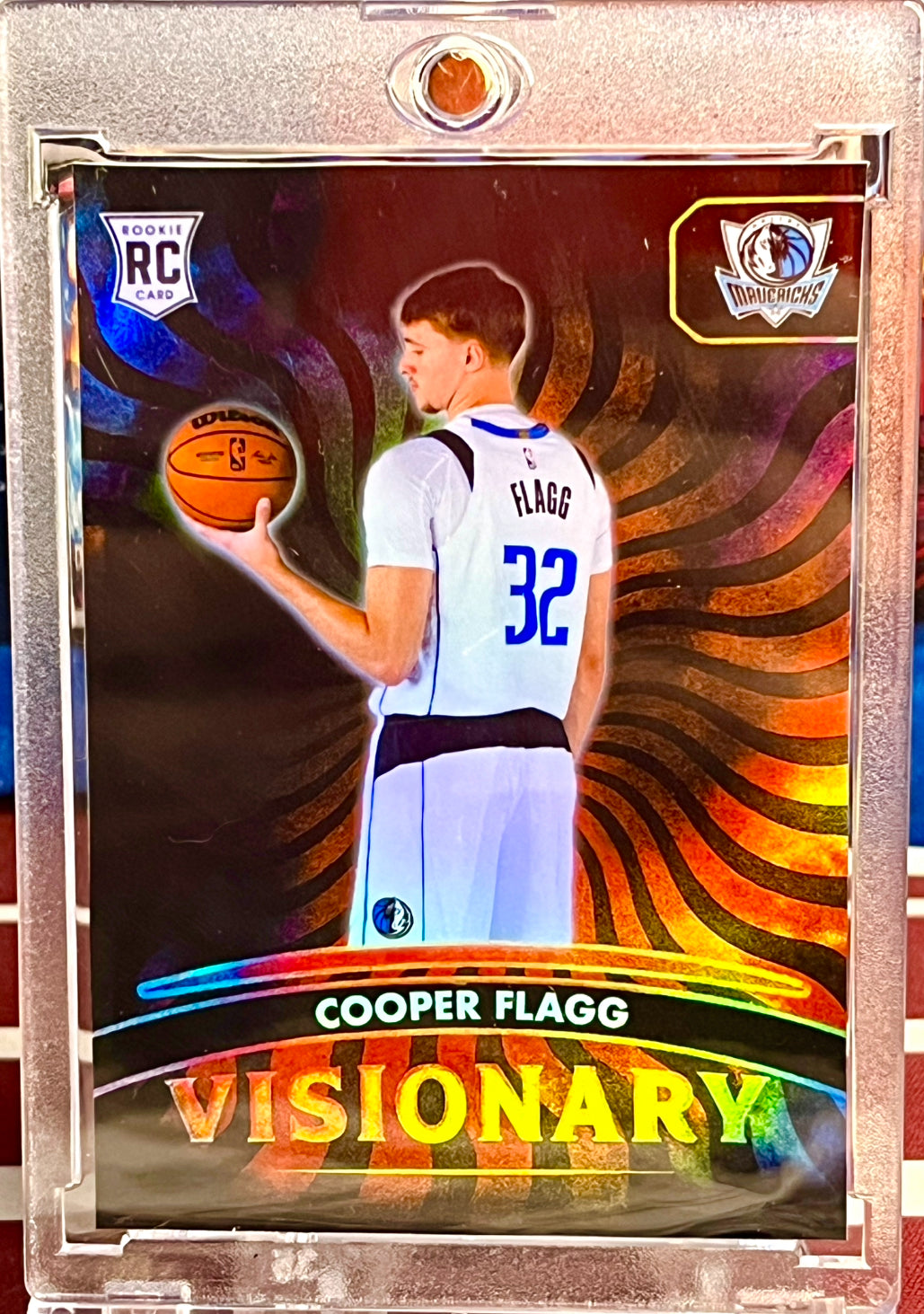 Cooper Flagg SP Visionary Custom Holographic Rookie Card | Dallas Mavericks Limited Edition Collectible