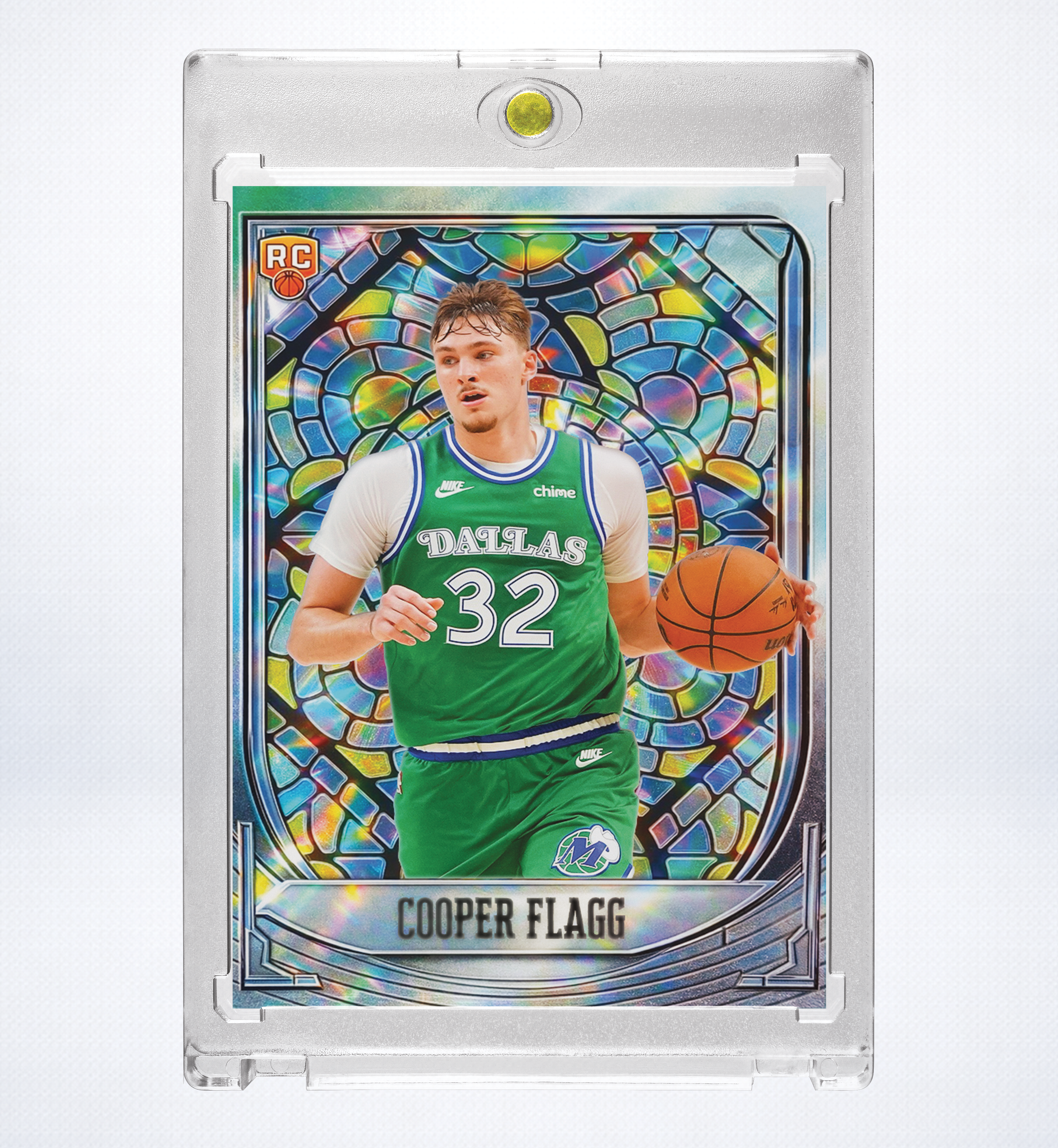 Cooper Flagg Rookie Card – Stained Glass Holographic SP | 918 Customs