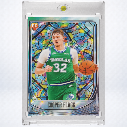 Cooper Flagg Rookie Card – Stained Glass Holographic SP | 918 Customs