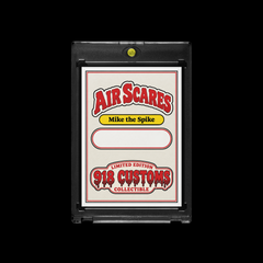 Mike the Spike Air Scares Holo Custom Card /25 918 Customs Halloween MJ Collectible