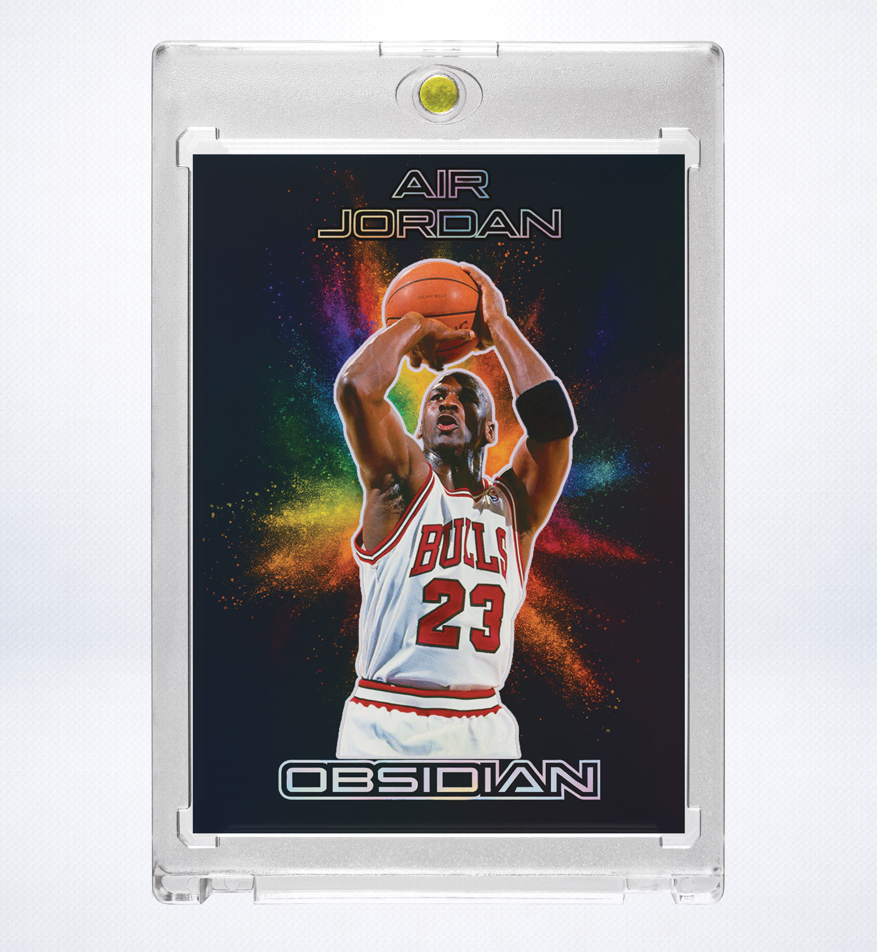 Michael Jordan Custom Color Blast Holographic SP Insert 10 Card Lot | Basketball Collectible Set