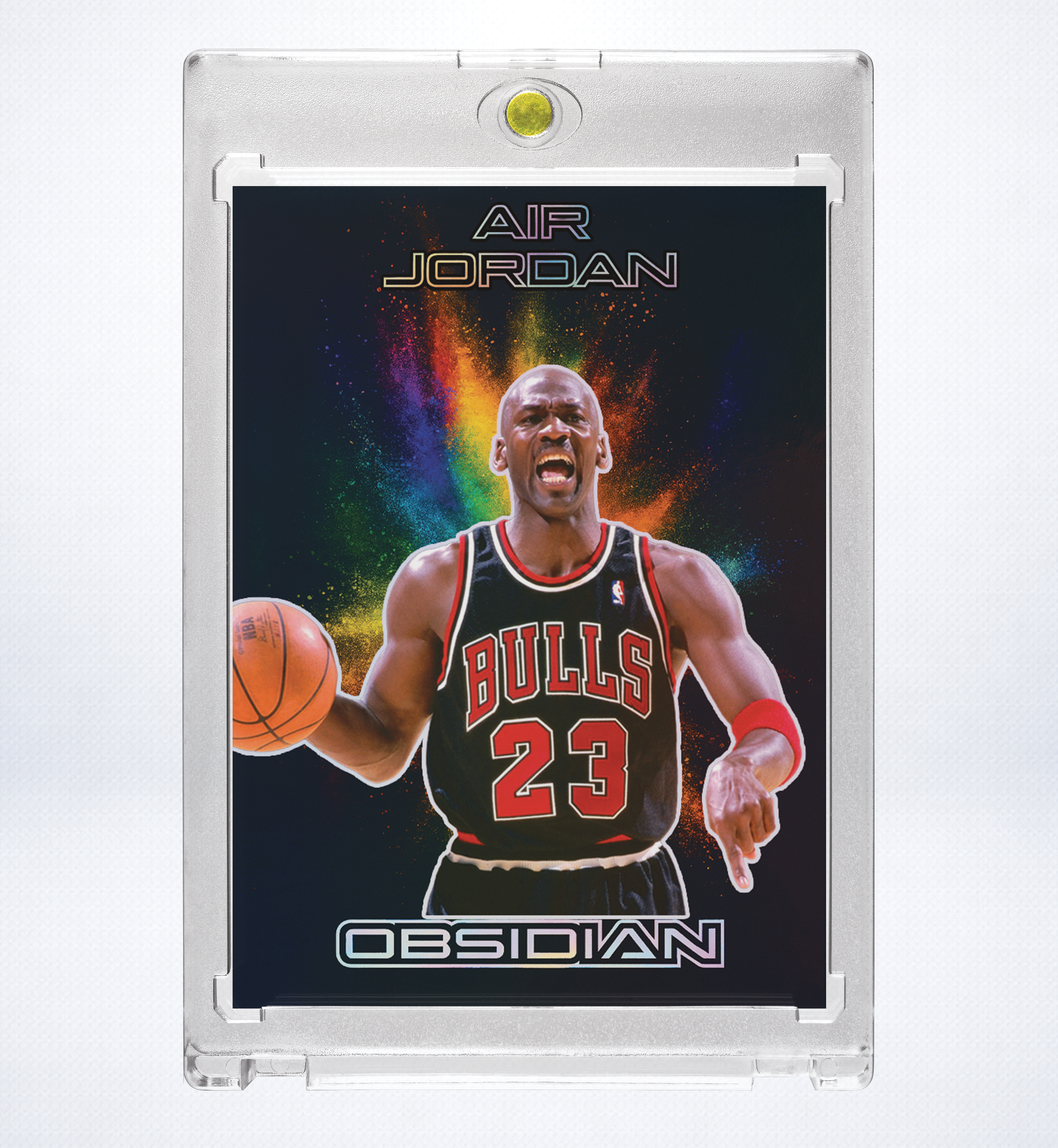 Michael Jordan Custom Color Blast Holographic SP Insert 10 Card Lot | Basketball Collectible Set