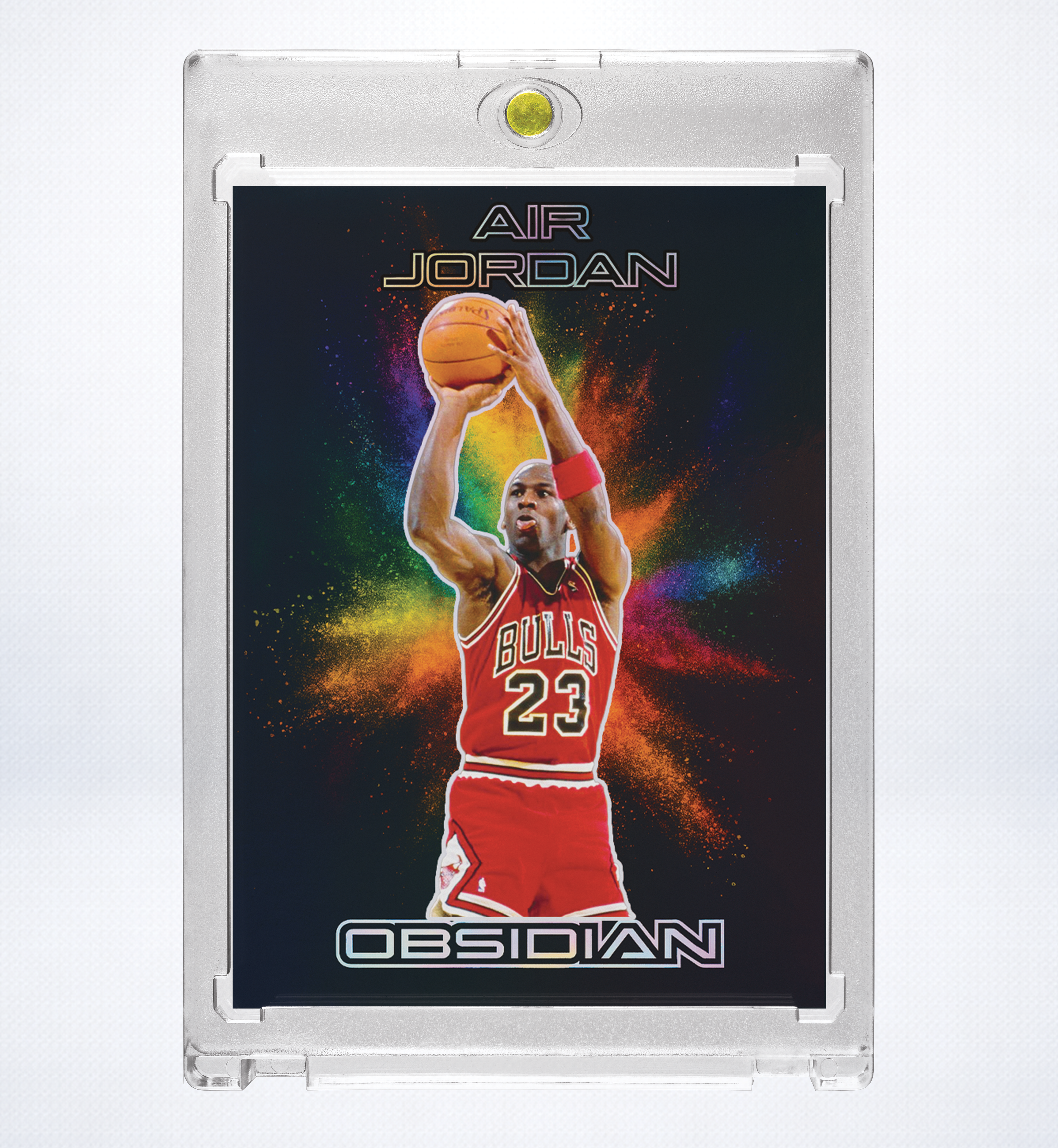 Michael Jordan Custom Color Blast Holographic SP Insert 10 Card Lot | Basketball Collectible Set