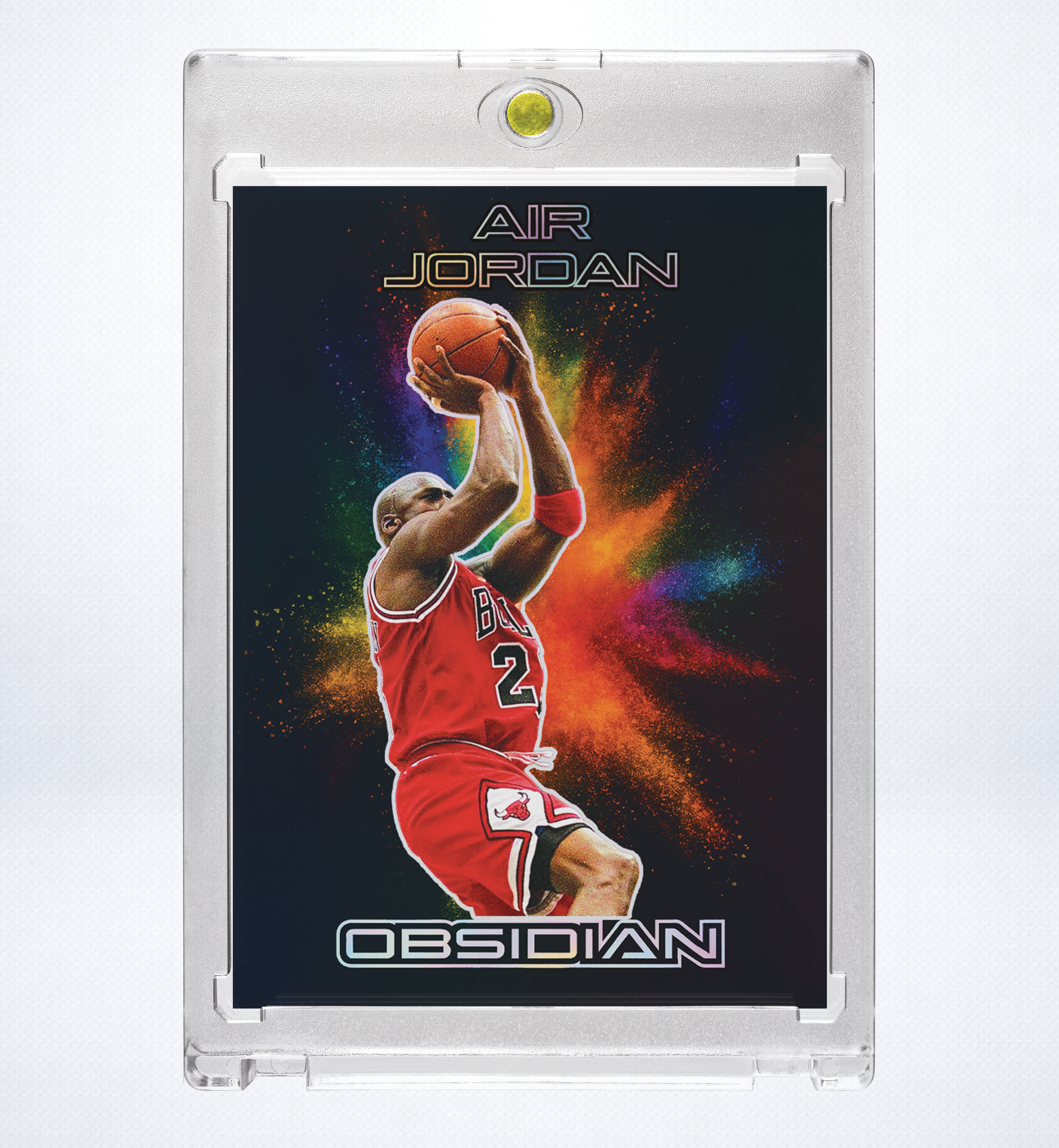 Michael Jordan Custom Color Blast Holographic SP Insert 10 Card Lot | Basketball Collectible Set