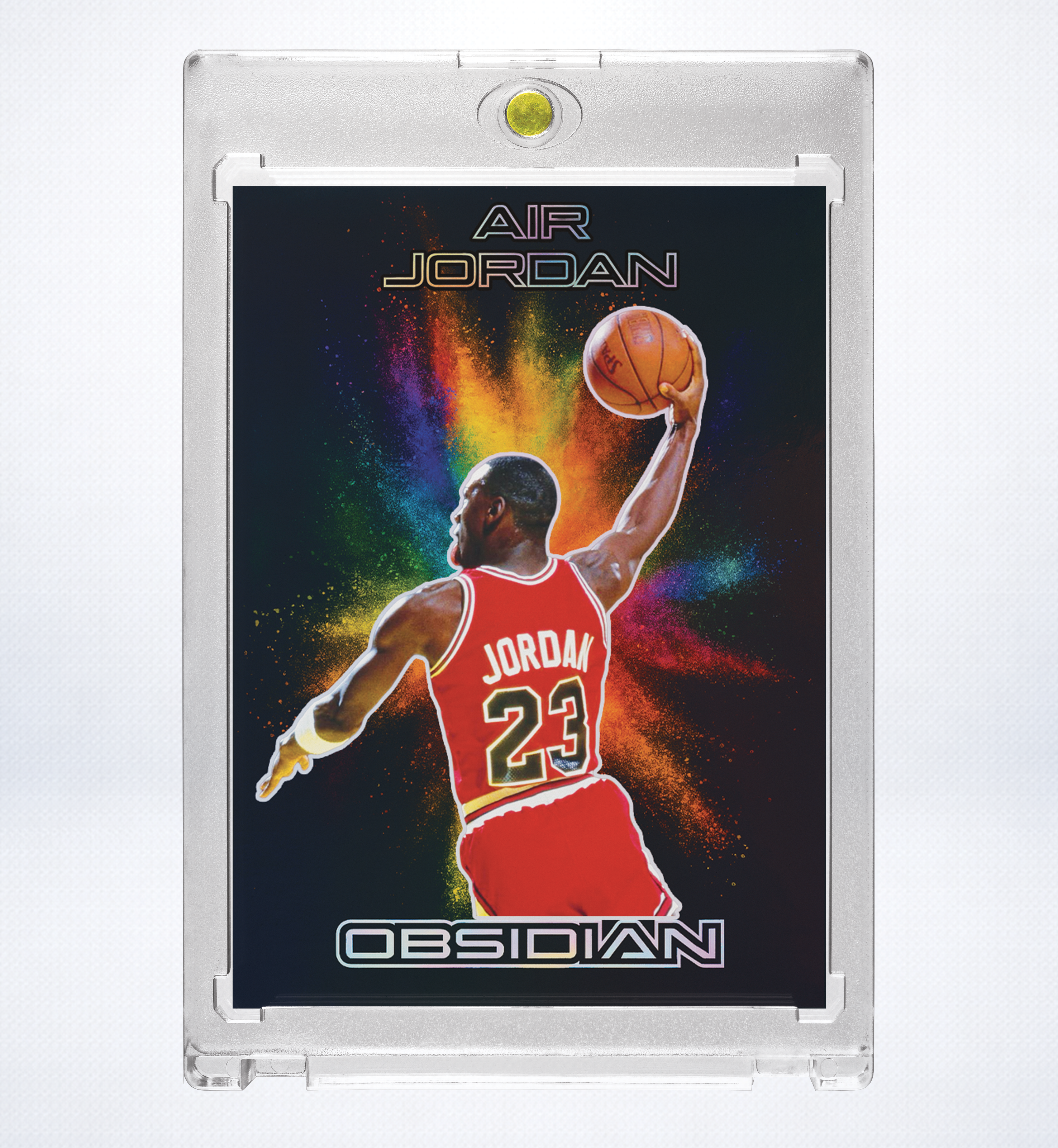Michael Jordan Custom Color Blast Holographic SP Insert 10 Card Lot | Basketball Collectible Set