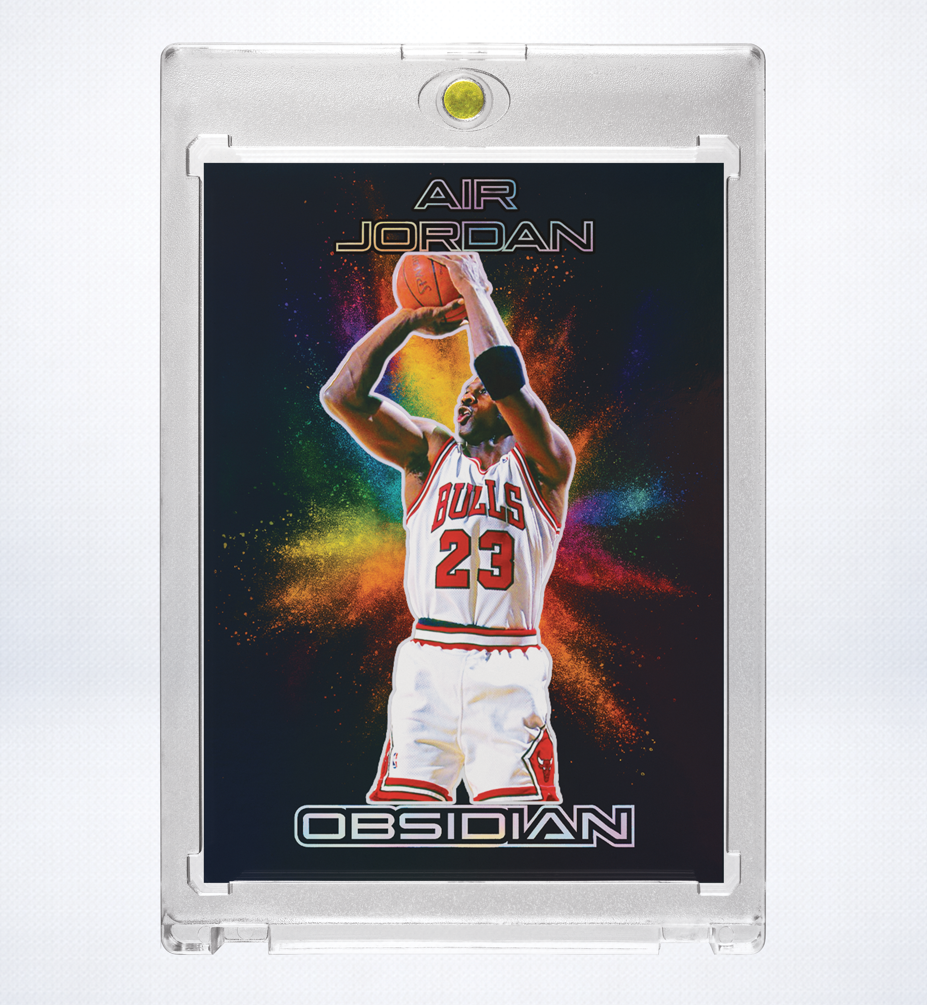 Michael Jordan Custom Color Blast Holographic SP Insert 10 Card Lot | Basketball Collectible Set