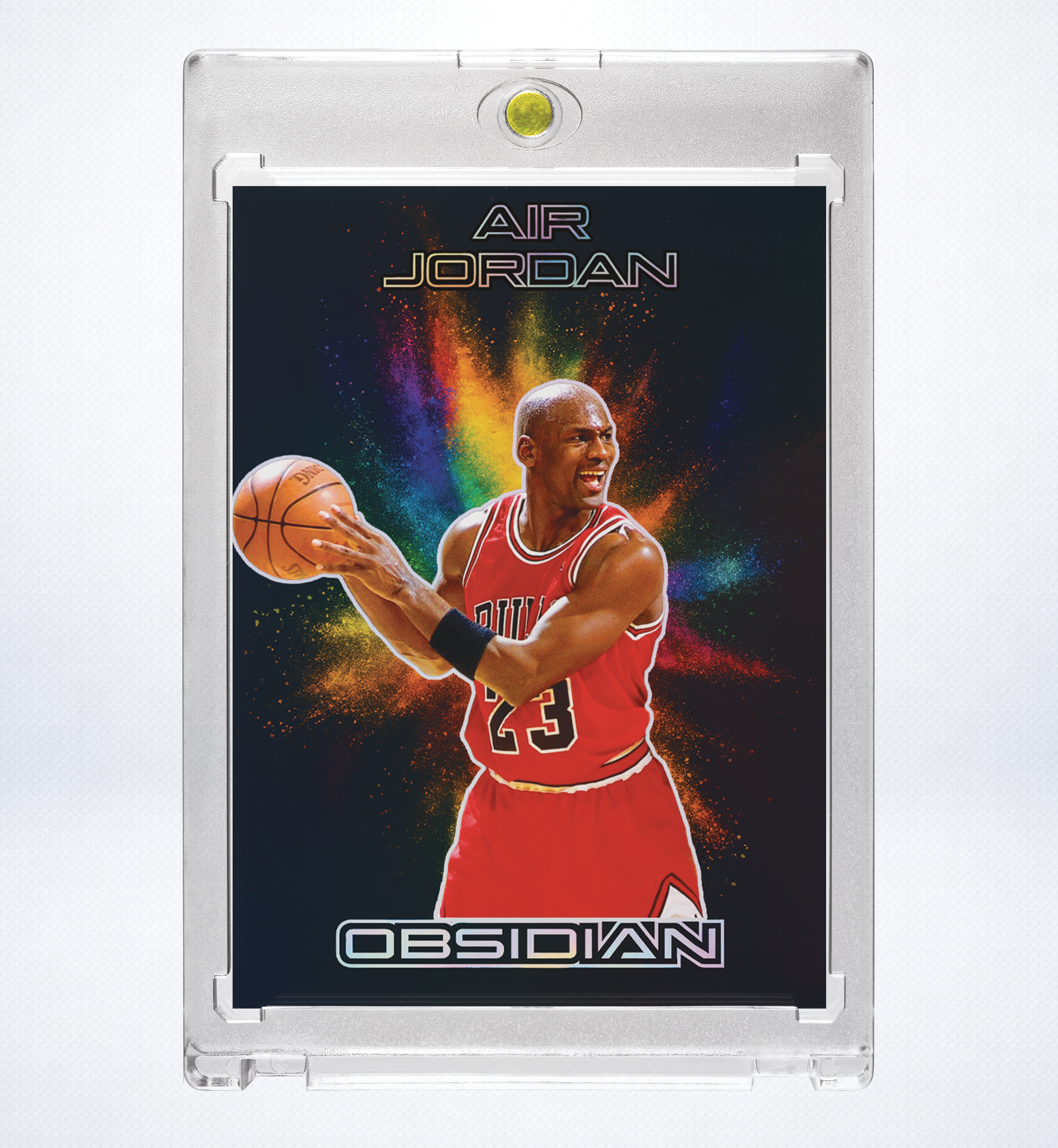 Michael Jordan Custom Color Blast Holographic SP Insert 10 Card Lot | Basketball Collectible Set
