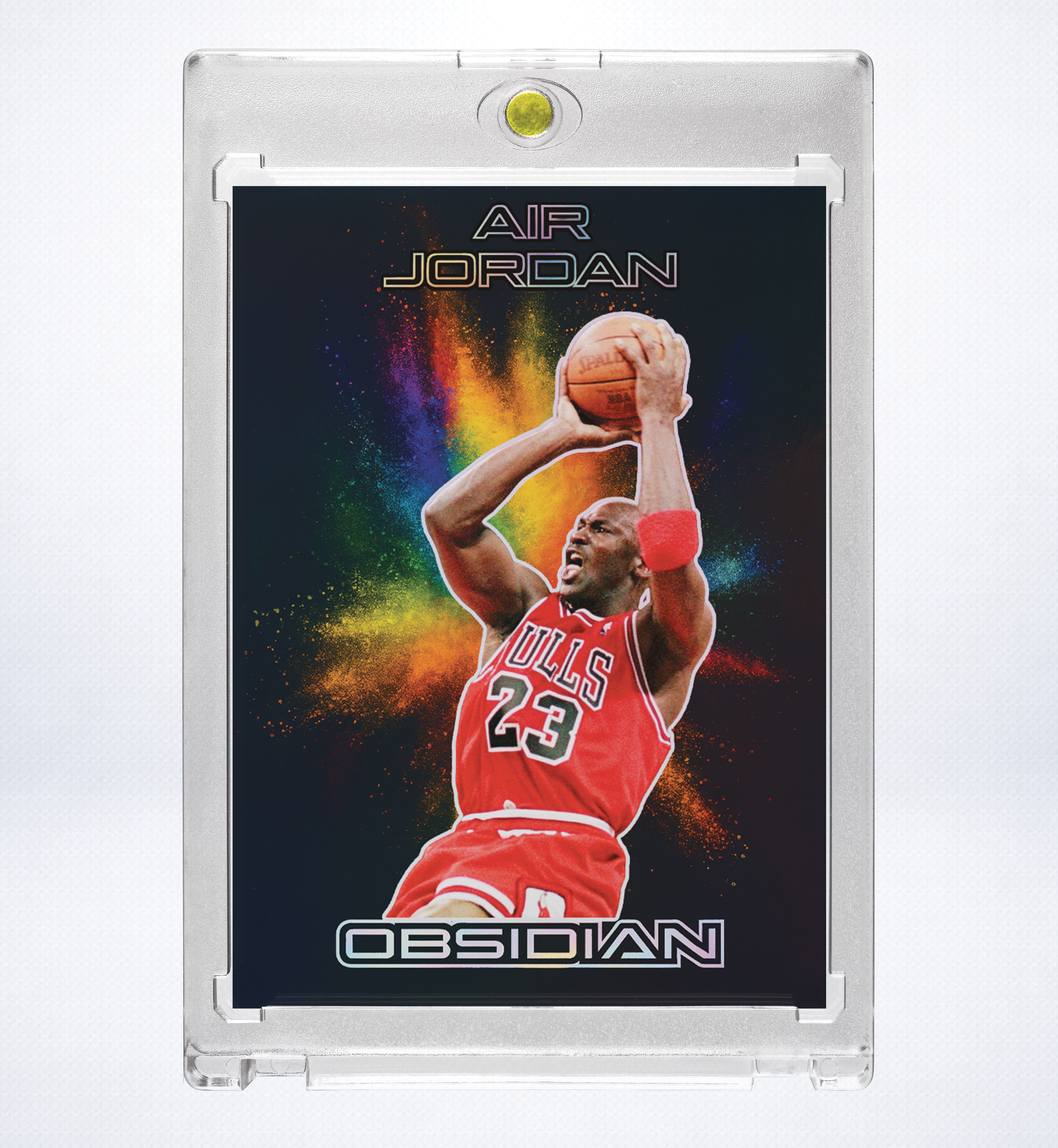 Michael Jordan Custom Color Blast Holographic SP Insert 10 Card Lot | Basketball Collectible Set