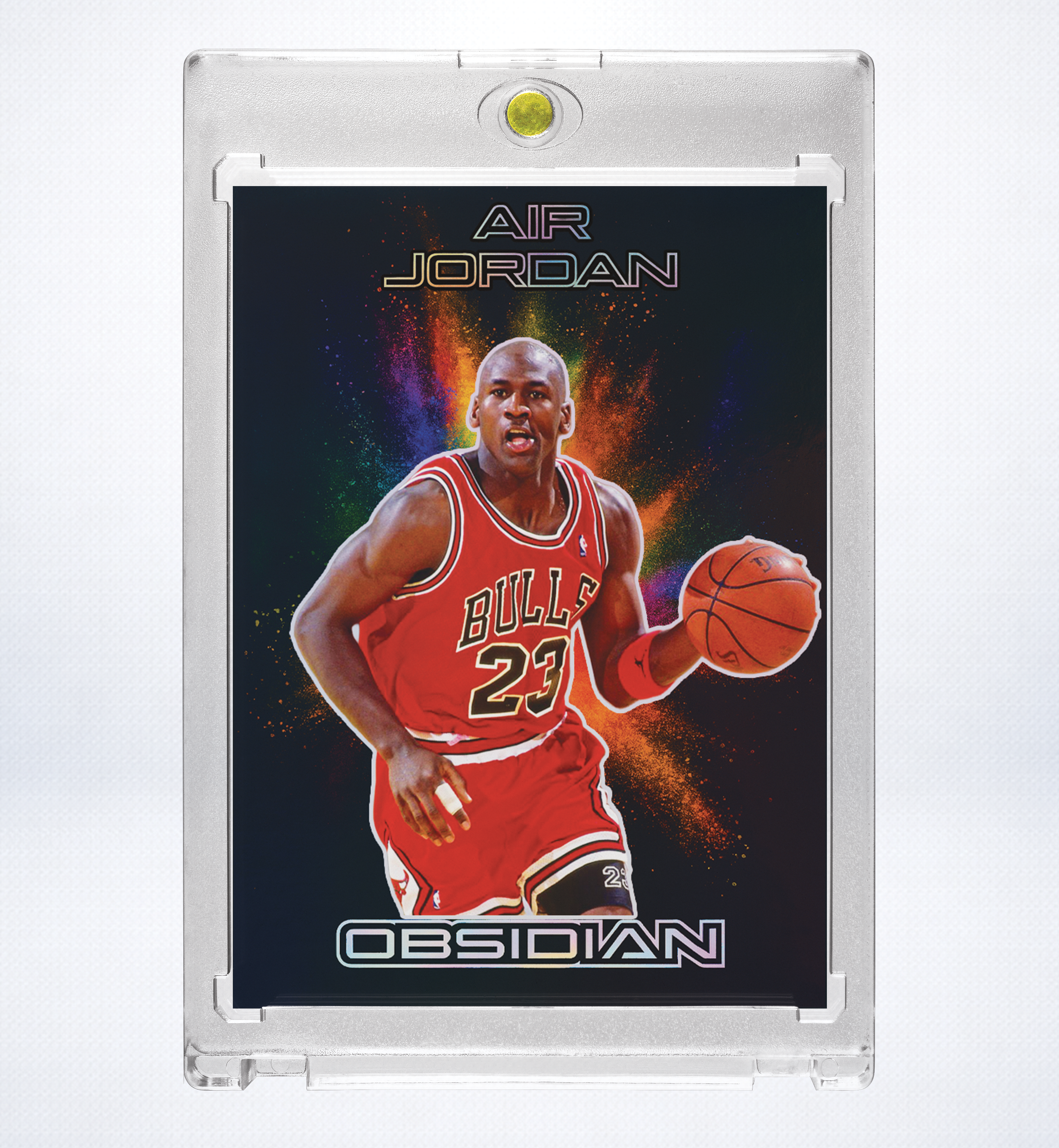 Michael Jordan Custom Color Blast Holographic SP Insert 10 Card Lot | Basketball Collectible Set