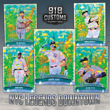 NYC Legends Downtown-Limited /25 Yankees 5-Card Set | 918 Customs