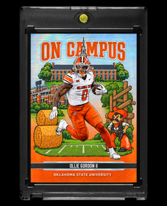 Ollie Gordon II Oklahoma State Cowboys On Campus Holographic SP Custom Card – 918 Customs Collectible