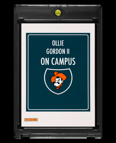 Ollie Gordon II Oklahoma State Cowboys On Campus Holographic SP Custom Card – 918 Customs Collectible